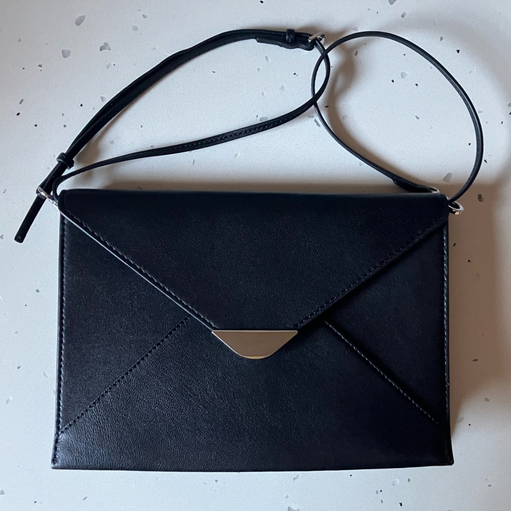 Staud Envelope Clutch with Removable cross body strap, Like New